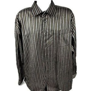 Pronto Uomo Men's 2XLT Button Front Long Sleeve